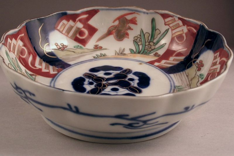 Good Quality Japanese Ko Imari Bowl Late 19c