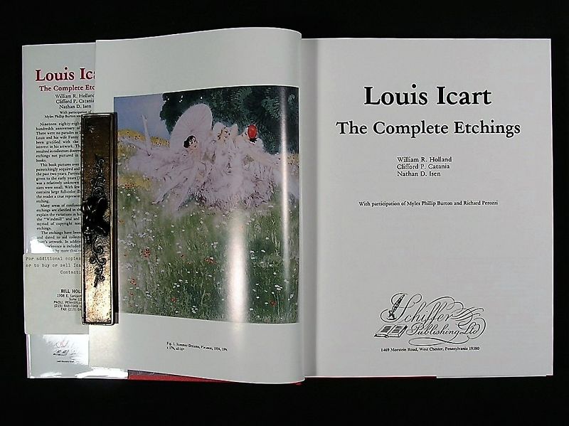 Louis Icart, The Complete Etchings, Brand New Book, Never been Used