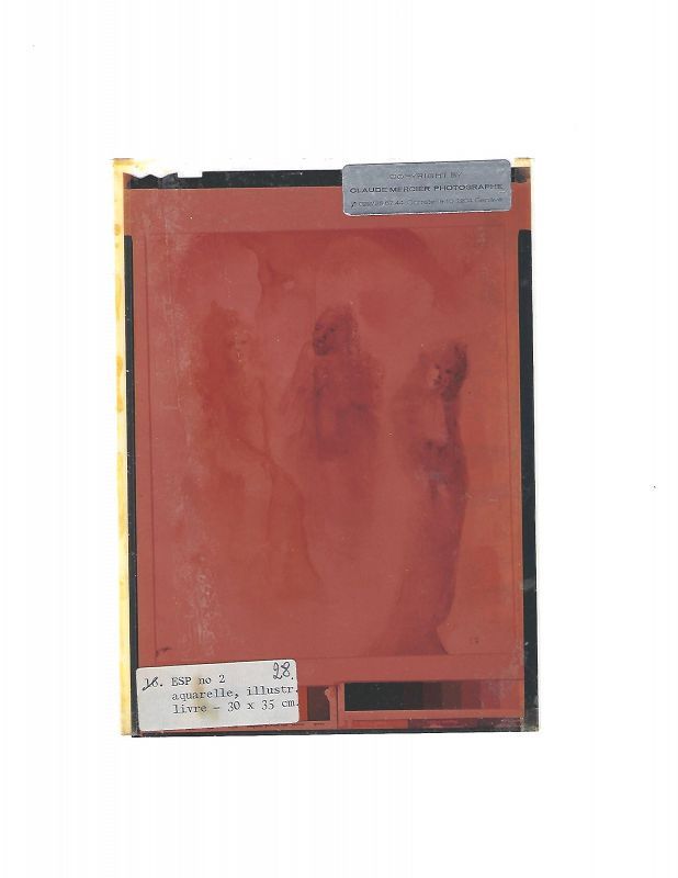 Additional Color Transparency of Leonor Fini's works.