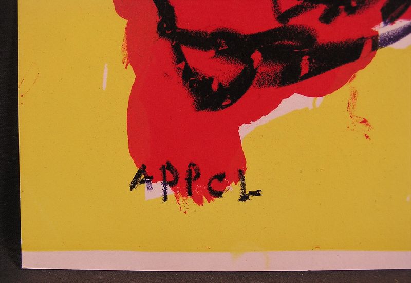 Original Lithograph by Karel Appell #73 from 1 cent Life Book