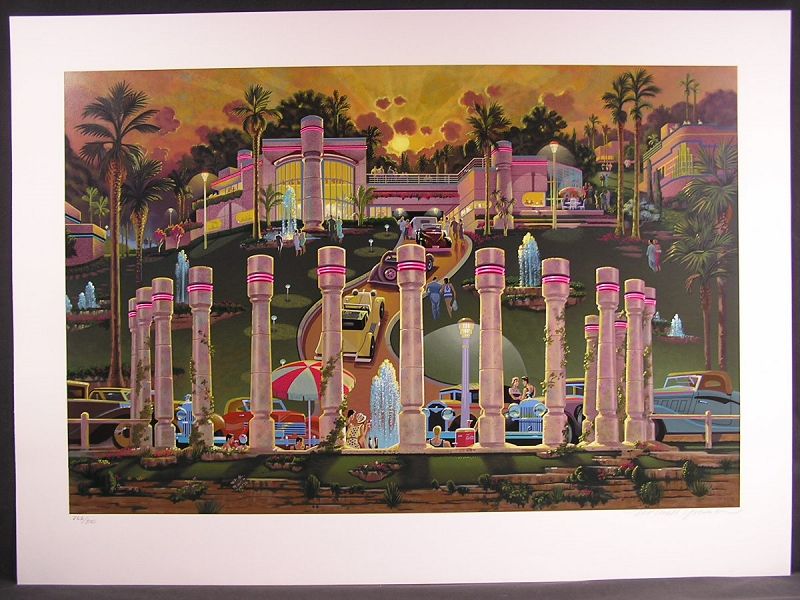 Original Serigraph by Michael Young, Limited Edition Signed and No'd.