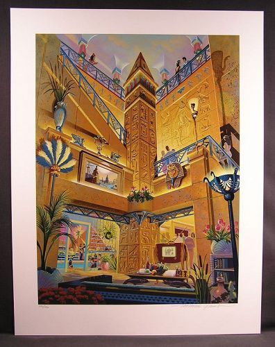 Original Serigraph by Michael Young, Limited Edition Signed and No'd.