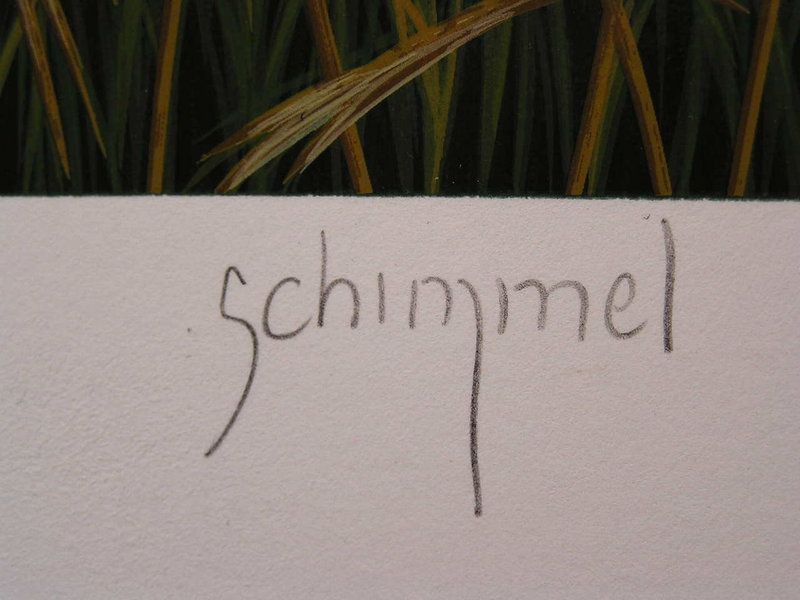 Original Serigarph by Schim Schimmel, Two Mother's Children
