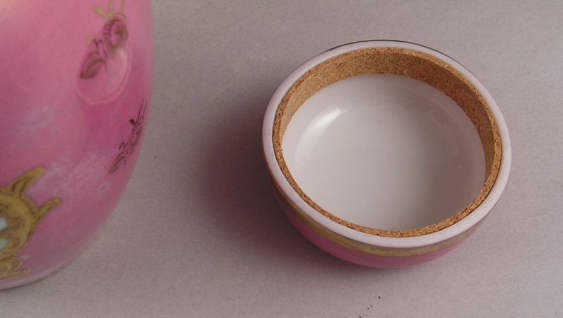Rare Porcelain Ginger Jar Made for Melrose Ltd. Scotland