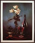 Fine Flemish Realism L/E Print by David E. Weaver, Wines & Roses