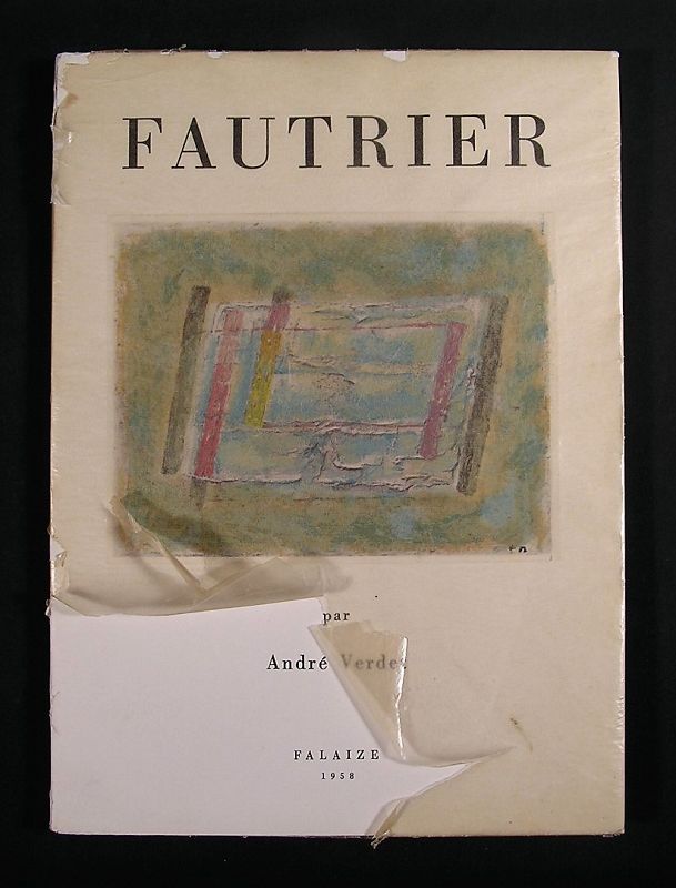 Rare Jean Fautrier's Portfolio Book 1958, 20 works