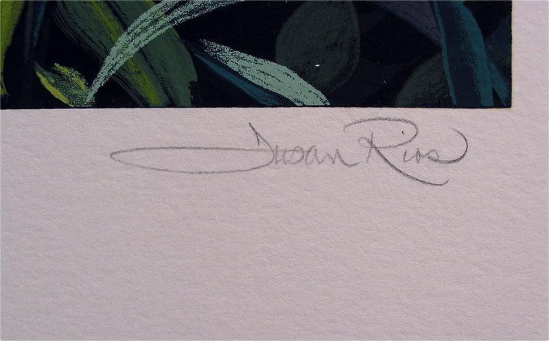 Original Serigraph by Susan Rios, Garden Memories, Limited Edition