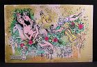 Original lithograph by Charles Cobelle, "Horse w/rider"