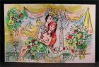 Original Lithograph by Cobelle,"Royal Lovers"