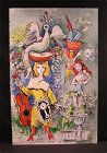 Original Lithograph by Charles Cobelle,"Music Man"