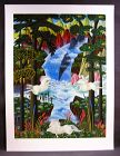 Original Serigraph by Jose Carlos Ramos, Powers in Nature, Ltd Ed
