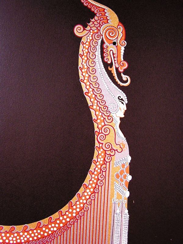 Original Serigraph by Erte, Alladin and His Bride, Limited Edition