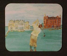 Mouse Pad for Father's Gift, For Golfer