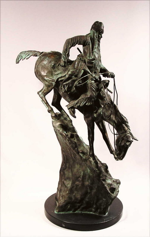 Bronze Sculpture, Mountain Man by Remington