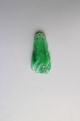 A Jadeite Carving of a Finger-Citron