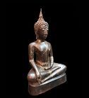 A Fine Bronze Buddha Sakyamuni Figure, Thailand Early 19th Century