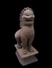 A Splendid Rare Khmer Sandstone Figure Of A Lion, Angkor Wat Period 12