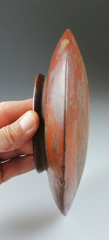 Very rare Pre-columbian Narino pottery discus vessel!