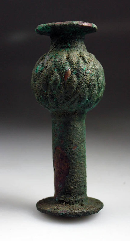 Rare Luristan bronze mace head, 2nd. millenium BC