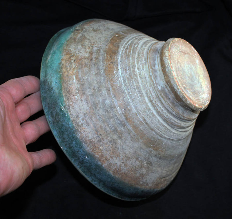 Large choice Islamic pottery bowl Bamiyan,  Samanid Empire