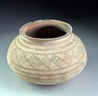 Indus Valley / Bactria pottery jar, 3rd. millenium BC
