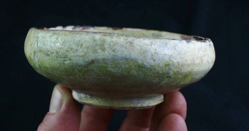 A choice &amp; rare islamic pottery bowl, 10th-12th cent AD