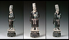 XL 48 cm. tall Chinese Ming Dynasty pottery figure!