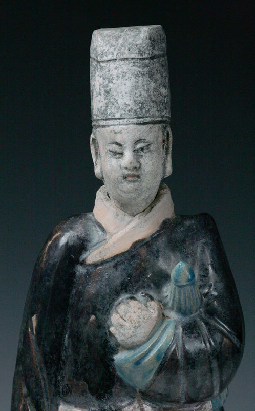 XL 48 cm. tall Chinese Ming Dynasty pottery figure!