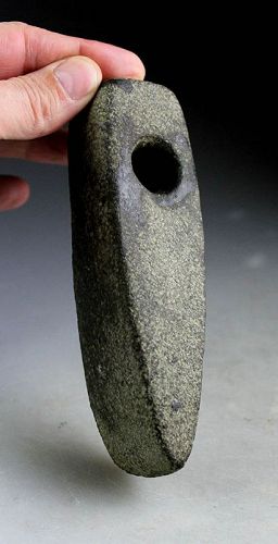 Fine large Danish Neolithic stone battle axe, 3rd. mill. BC