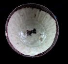Intact Islamic Sgraffito pottery jar Pearly white glaze 12th. cent. AD