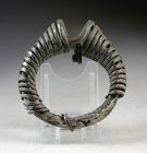 Massive solid silver bracelet, Achaemenid, 1st. mill. BC - 157 grams!