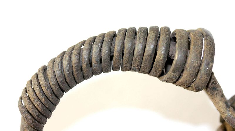 Heavy twisted silver bracelet, Achaemenid, 1st. mill. BC - 370 grams!