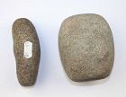 Pair of two rare Taino stone tools, Pre-Columbian period!