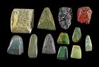 Rare Collection of 12 Egyptian Pre-Dynastic stone axes & tools!