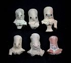 Lot of 6 pottery fertility figures, Indus Valley, 3rd. millenium BC!