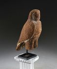 Ancient Egyptian Wooden Horus Falcon Late Period c.664-332 BC.