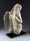 Large ancient Gandhara carved erotic sculpture, 1st.-4th. cent.