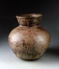 Attractive large Quimbaya or Narino pottery vase, 7th.-14th. cent. AD
