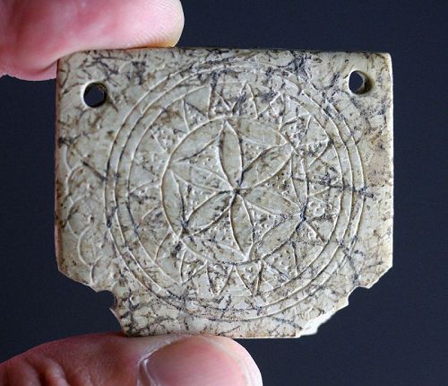 Interesting late Roman-Byzantine stone carving plaque, 5th.-7th. cent