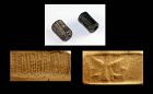 Pair of two ancient Near East Cylinder seals, 4th.-2nd. mill. BC
