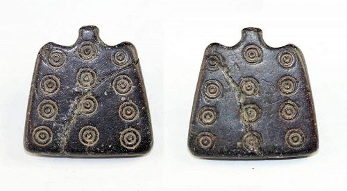 Interesting large Mesopotamian amulet seal, ca. 4th. millenium BC