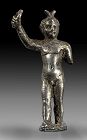 Rare roman silver figurine of an Erote, 1st.-3r. cent. AD!