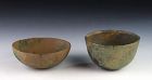 Western-Central Asia, Bactrian Bronze Bowl & Cup, 2nd. mill BC