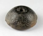 Massive finely engraved Pre-Columbian Spindlewhorl weight!