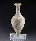 Greek pottery Spindle perfume flask Vessel, 3rd.-2nd. cent. BC