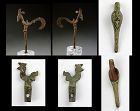 Three Roman and Islamic bronze antiquities, ca. 200-1000 AD