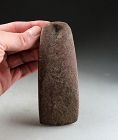 Rare red granite Danish Neolithic battleaxe, Neolithic, 4th. mill. BC