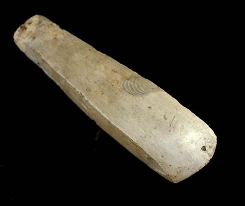 High quality polished Danish neolithic thickbutted axe, 2800-2400 BC