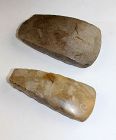 Pair of near mint condition, Danish Neolithic axes, 2800-2400 BC!