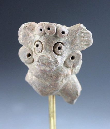 Pre-columbian Pottery figure of  mythical creature, pre 8th. cent.